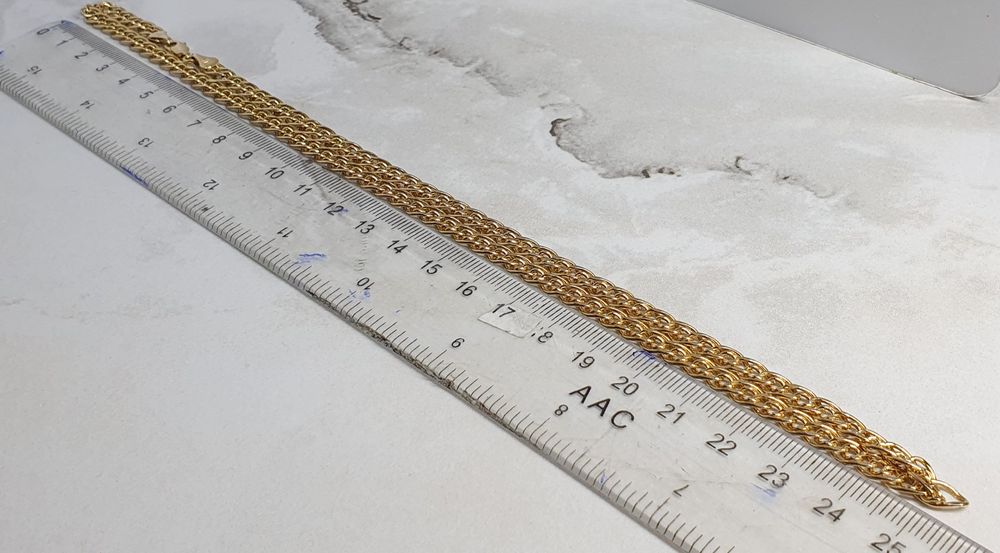 Lanț din aur de 14K model Bismark – 50 cm – 8,71 g
