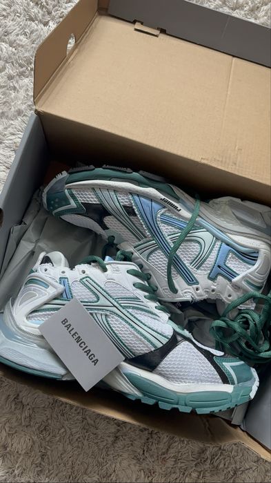 Balenciaga runner blue/green
