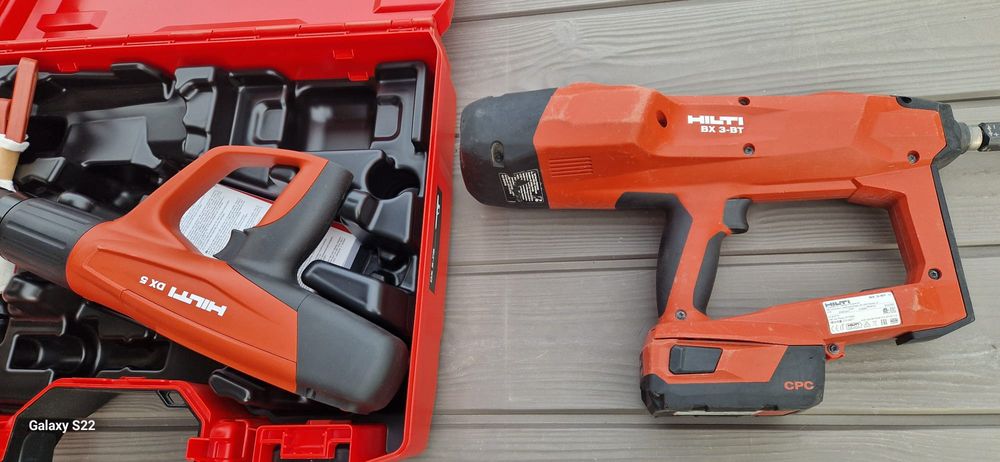 Hilti pistol de cuie pe acumulatori ,capse