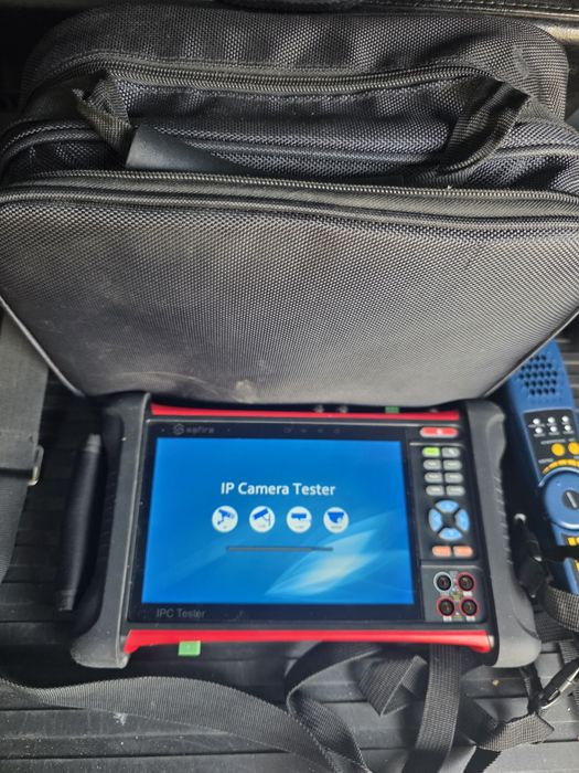 Tester CCTV profesional 4K WiFi PoE OUT + Multimetru – CA NOU