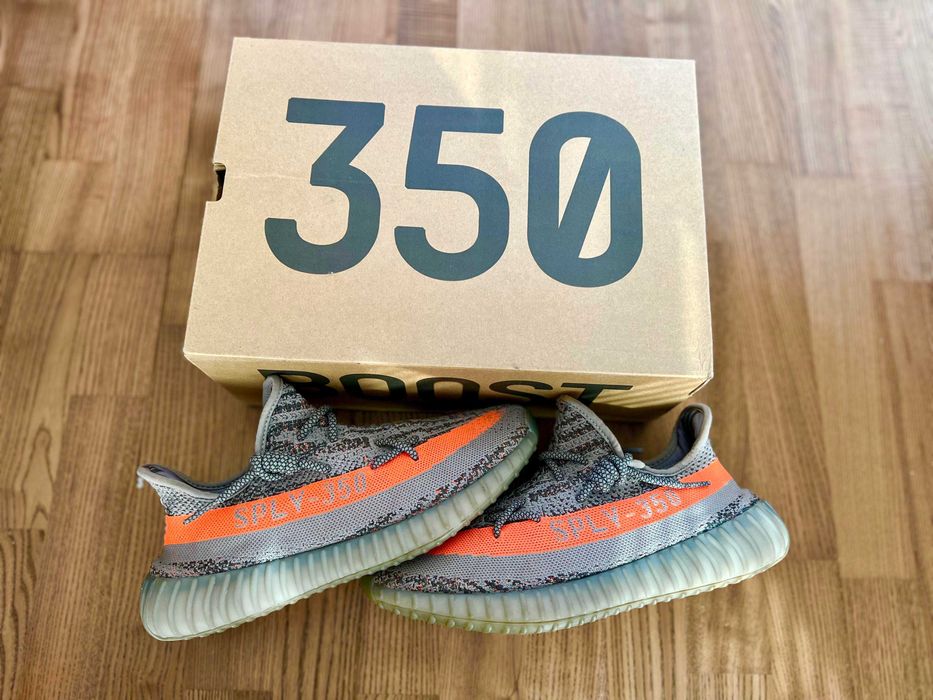 Обувки Adidas Yeezy Boost 350 V2 Beluga Рефлективни *ОРИГИНАЛНИ* размер 43