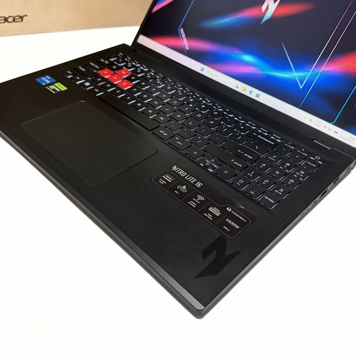 ACER Nitro/16” WUXGA 165Hz/i5-13420H/RTX 3050 6GB/16GB DDR5/512GB NVMe