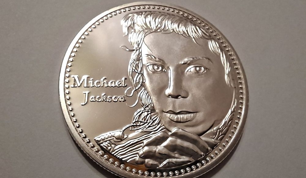 Monede colecție Michael Jackson