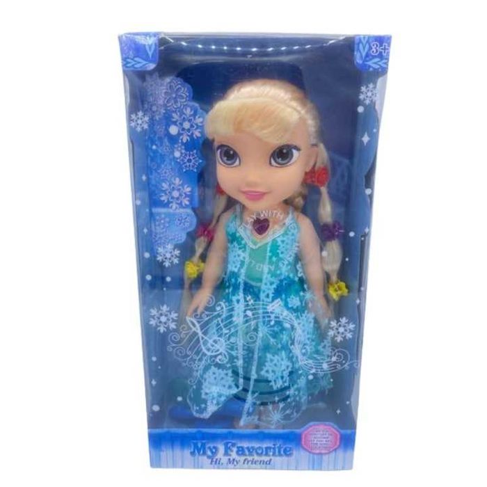 Кукла Елза с музика, Огледало и четка