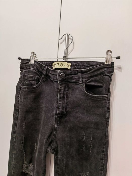 Дамски черни дънки