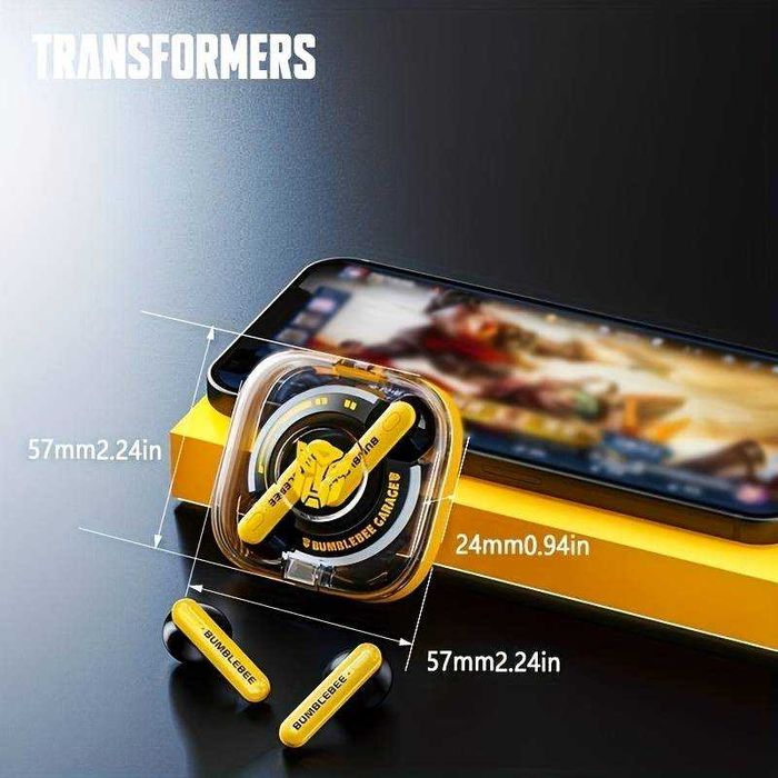 Casti wireless Transformers Garage Yellow t03