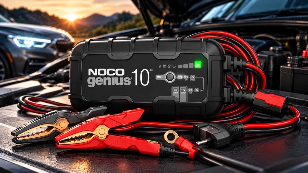 Зарядно устройство, за акумулатор NOCO Genius 10, 6/12V