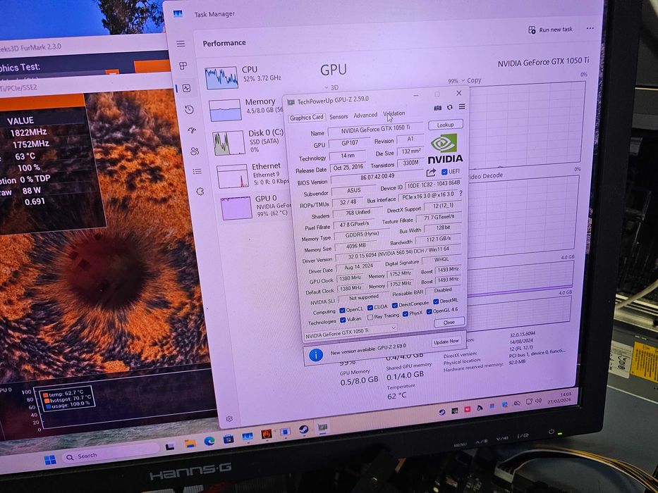 Вертикална стойка за видеокарта Cooler Master Universal GPU Holder Kit