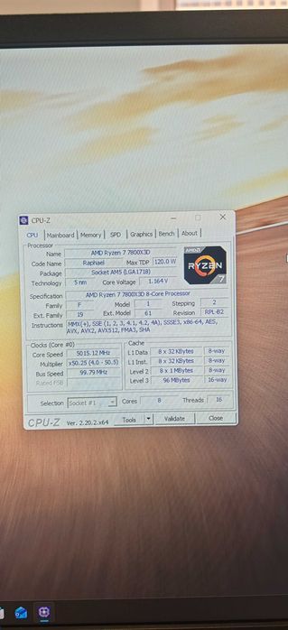 Мощно ТОП Геймърско PC Ryzen 7 7800X3D/32Gb Viper 6000Mhz/1.5TB SSD/RX 5060TI 16Gb/WiFi&BT/Гаранция