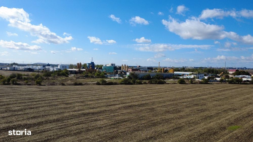 Teren 33500 m.p. PUZ aprobat - Industrial - Servicii