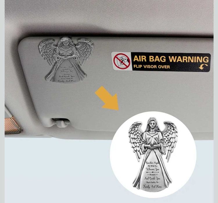 „Свети Христофор“ защитна щипка за кола