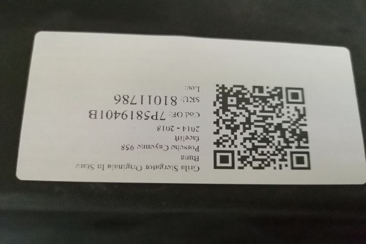 Grila Stergator Originala In Stare Buna Porsche Cayenne 958 [facelift]