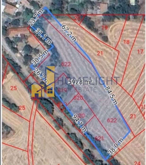 Продава се Парцел в с. Доганово, Област София-област - 5700 кв.м за 33 €/кв.м - Снимка #3