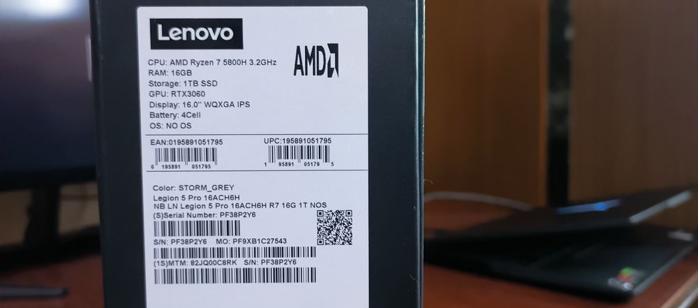 Ноутбук легион 5 про