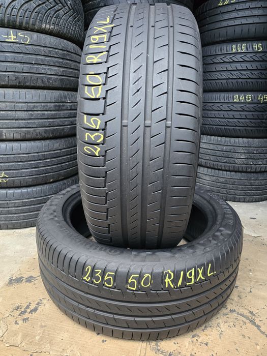 2 Anvelope Vară Continental Contact6 235/50 R19XL Stare Impecabilă.