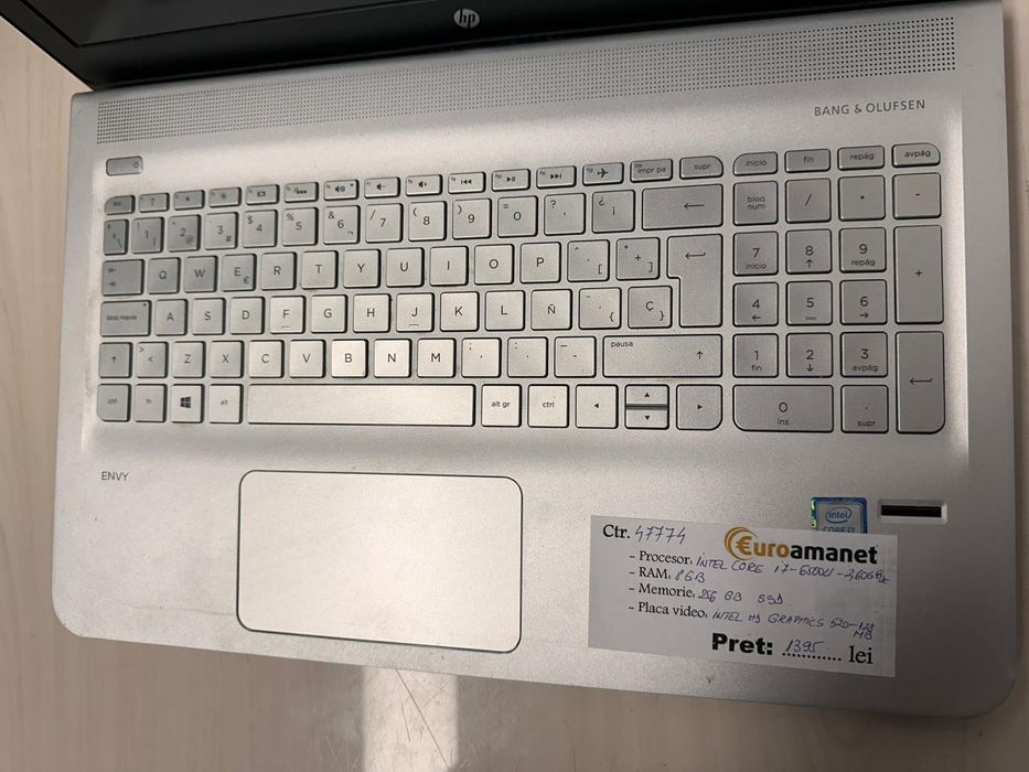 Laptop HP 7265NGW, Intel Core i7-6500U -T-