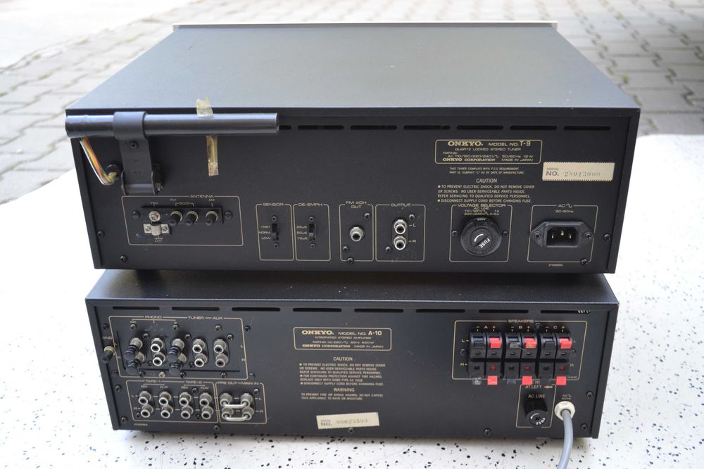 Amplificator Onkyo A 10 + Tuner Onkyo T 9