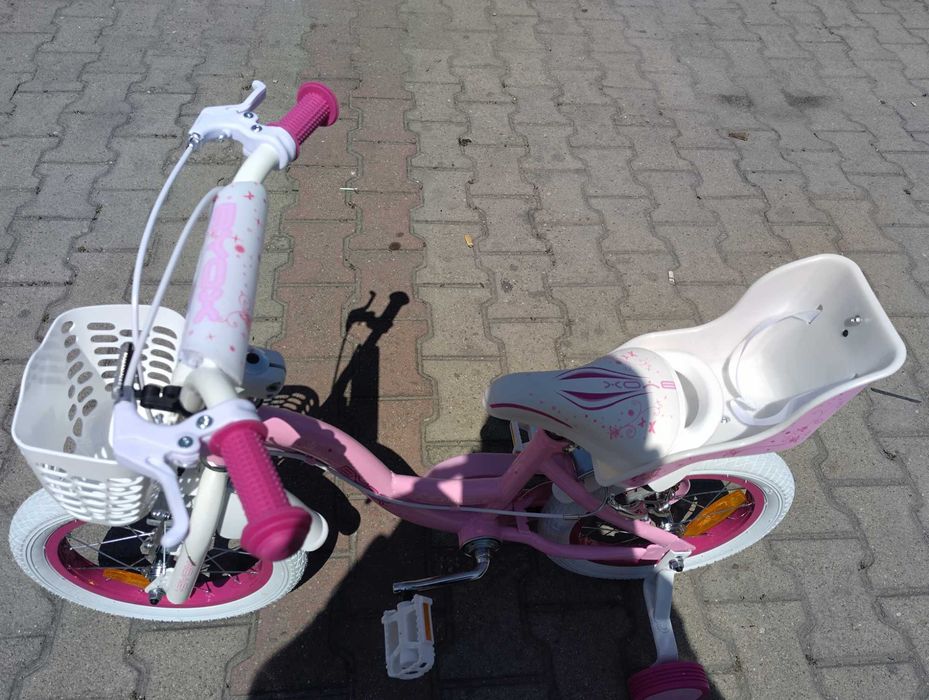 X Детски велосипед 14" FLOWER pinky