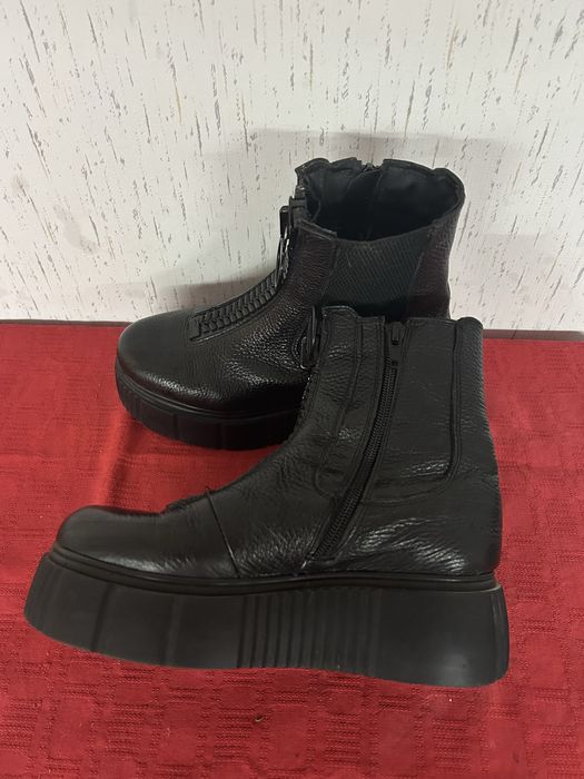 Cizme din piele 35-36 (22cm int)