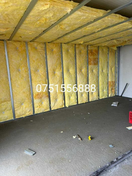 Casa Modulara si Garaje Auto pe structura metalica si panou sandwich