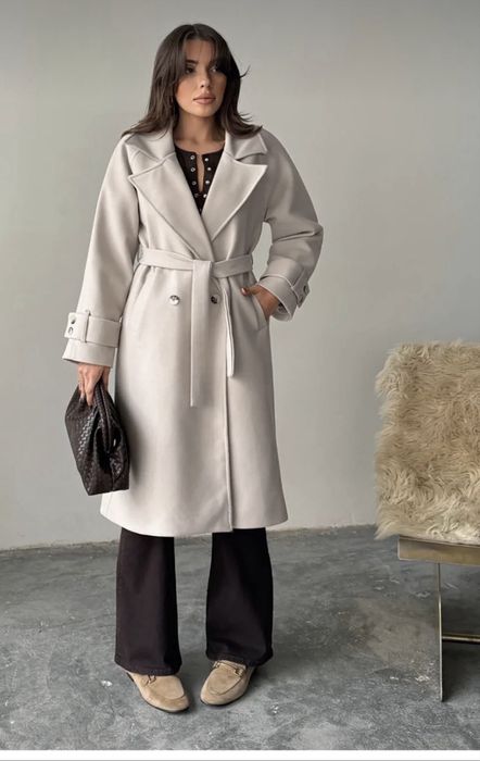 Дълго зимно палто