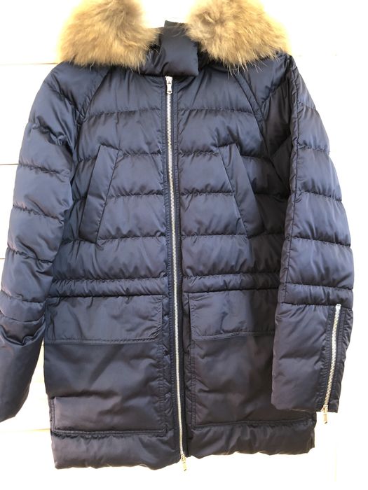 Geaca  Max Mara blana naturala
