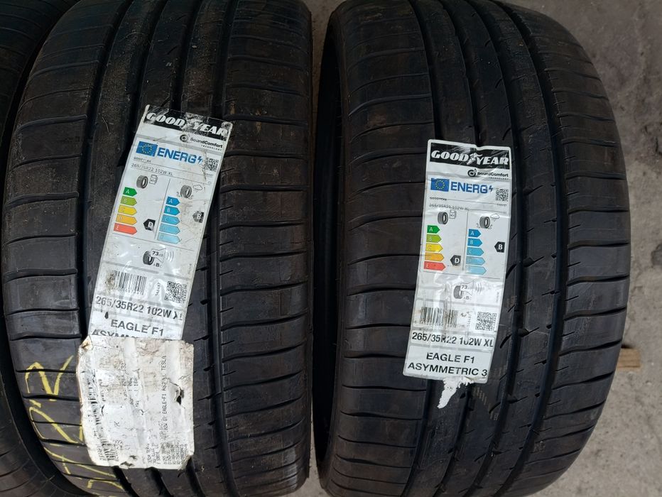 4 anvelope de vara NOI Goodyear 265/35 R22 dot 3122