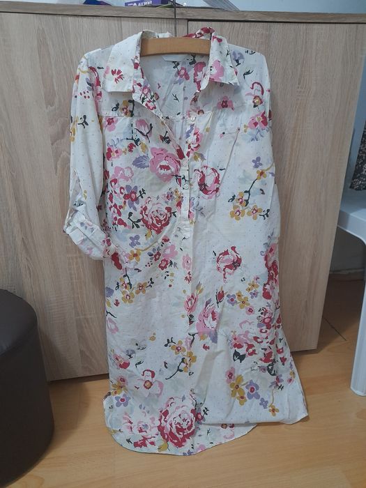 Rochie usoara tip camasa florala