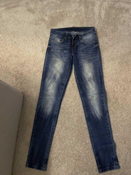 дънки панталони dsquared 2 phard h&m