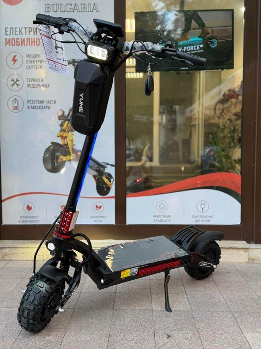 - 20 € от цената до 21/09 на Електрическа Тротинетка Yume Raptor2, Топ Цени, Чисто Нова, Гаранция, ОГРАНИЧЕНИ НАЛИЧНОСТИ