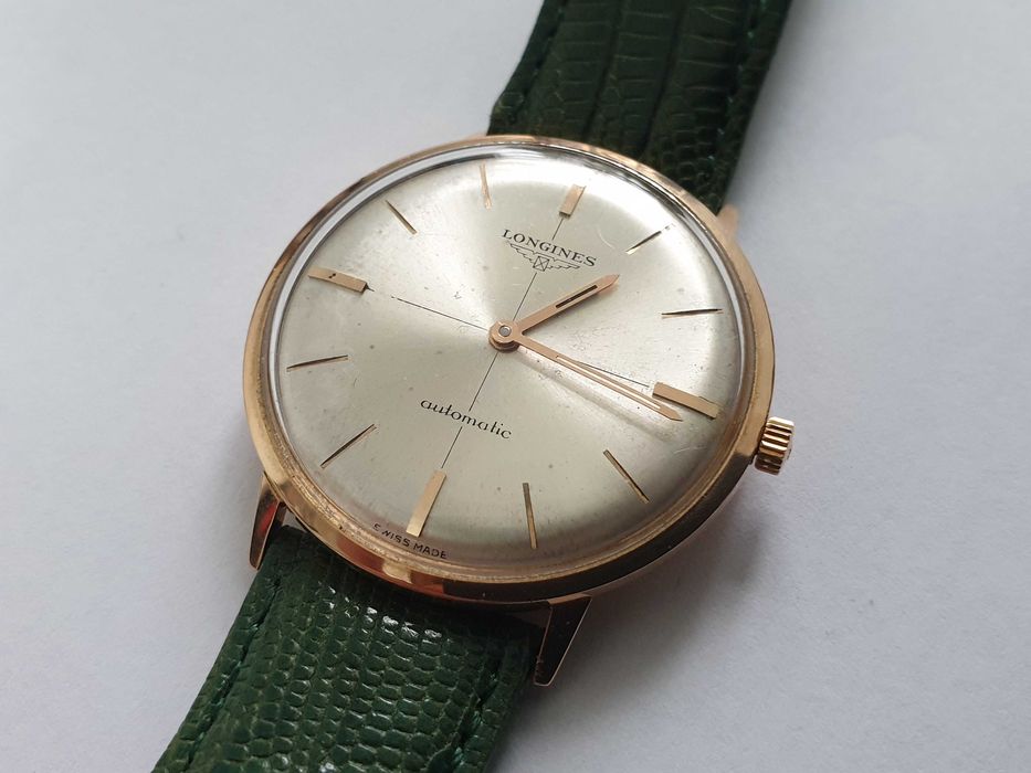 Ceas Longines automatic din aur 18K