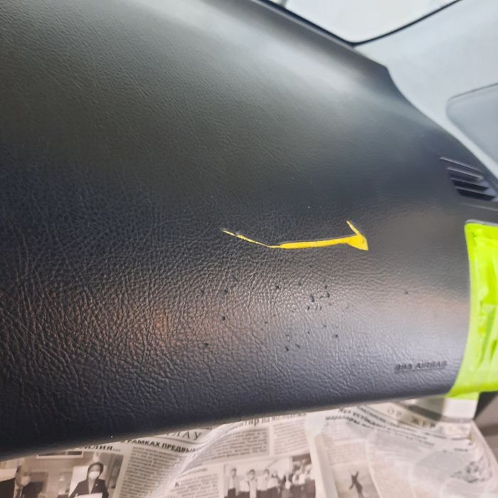 Реставрация панелей торпедо