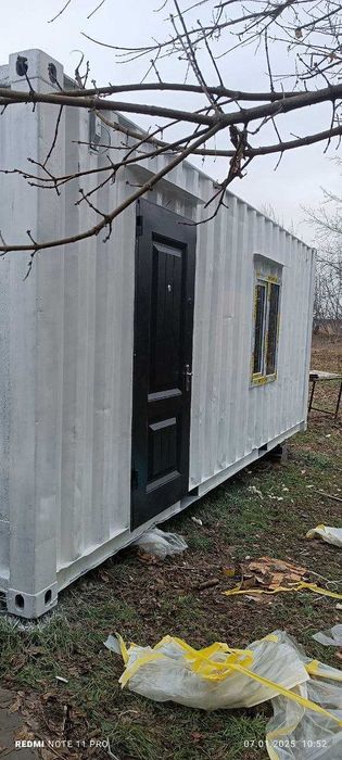 Домик, модульный дом, офис, магазин, будка дўкон из 6м контейнера