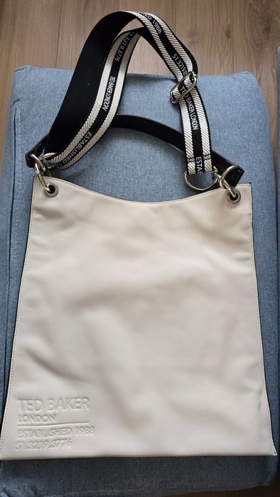 Чанта Ted Baker естествена кожа