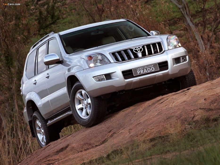 Запчасти Бампер задний Передний TOYOTA LAND CRUISER PRADO 02-09