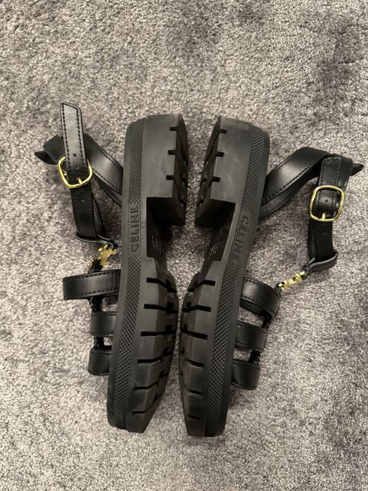 Дамски  черни сандали Celine