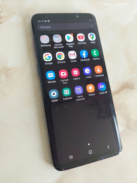 [S9+] Vând Samsung Galaxy S9 Plus [perfect funcțional] [sticla fisurată] //poze reale