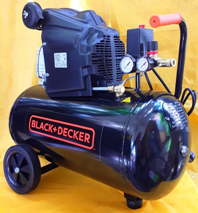 Compresor aer Black & Decker 24 l, 1,5 CP, 8 bar NOU - 695 Lei