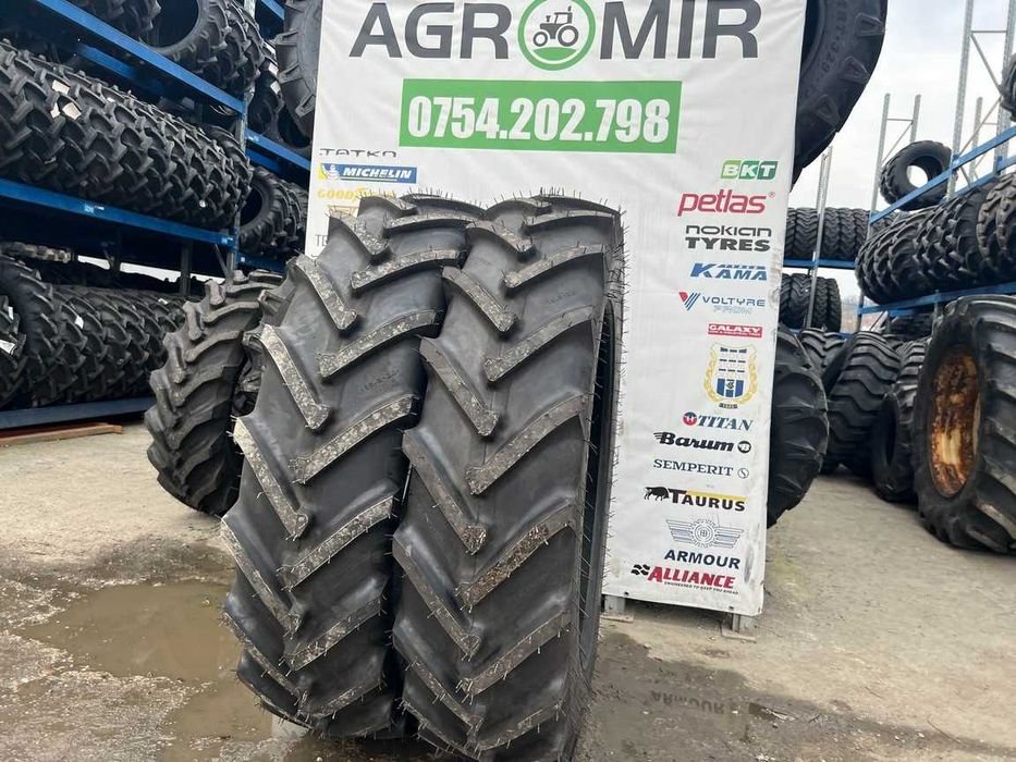 15.5-38 pentru tractor Kubota noi cu 14 pliuri cu livrare