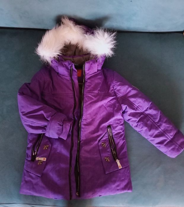 Зимняя двойка для девочек рр116