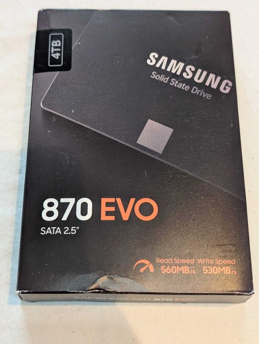 Solid State Drive (SSD) Samsung 870 EVO, 4TB, 2.5", SATA III