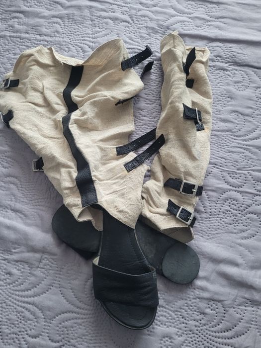 Ленени летни ботуши LUCY