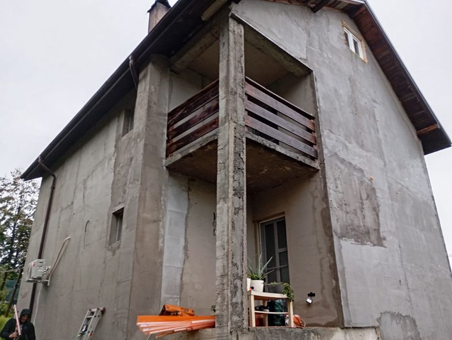 Aplicare tencuiala decorativa, adeziv, plasa, termoizolații, fațade