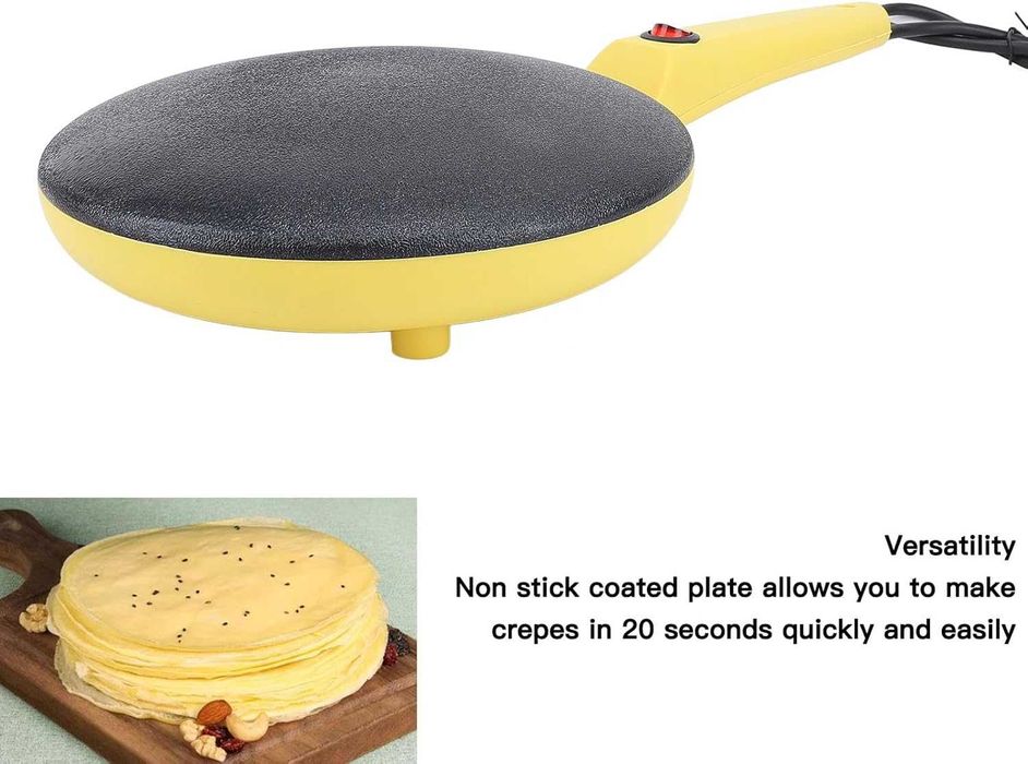 Електрическа машина за палачинки с незалепващо покритие