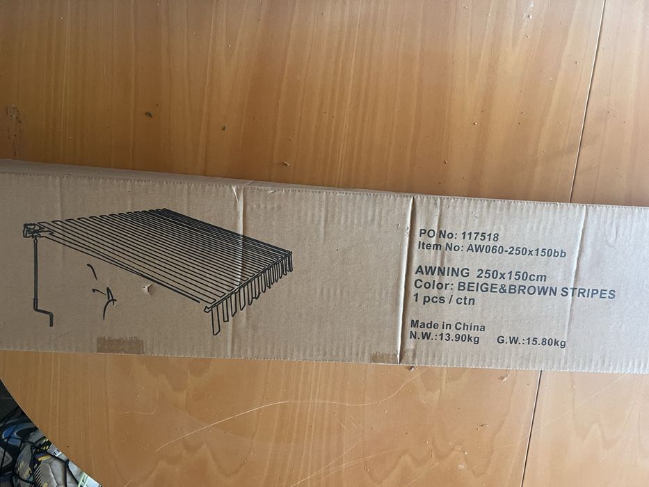 Тента за тераса 250х150