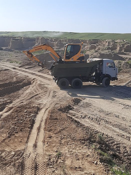 Услуги экскаватора  Hyundai 55