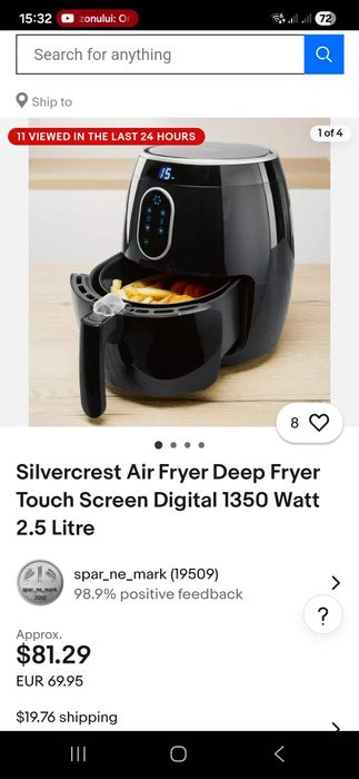 Airfryer Silvercrest
