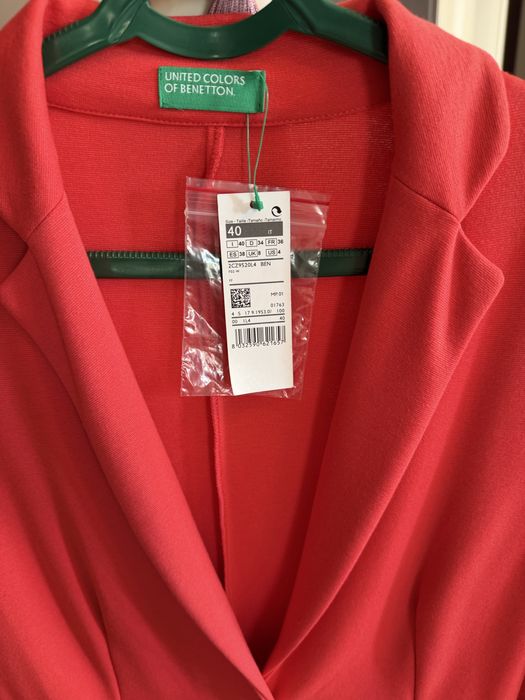 Новые Пиджаки United colors of Benetton оригинал S и L