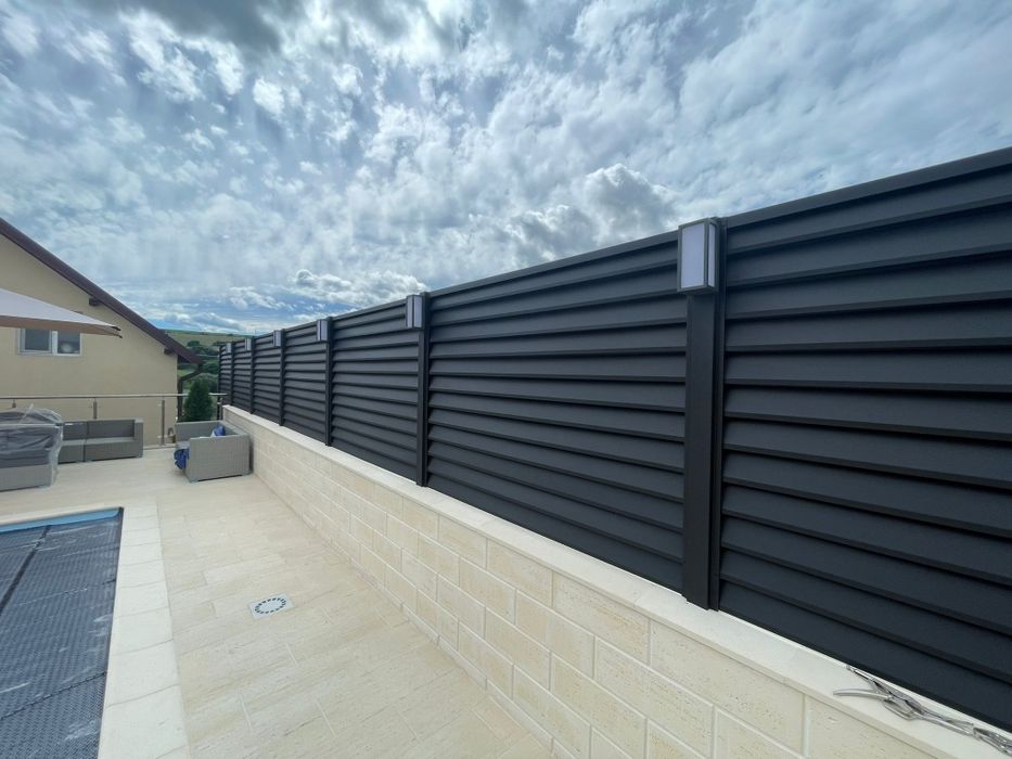 Garduri si porti model  jaluzele cu 2 fețe