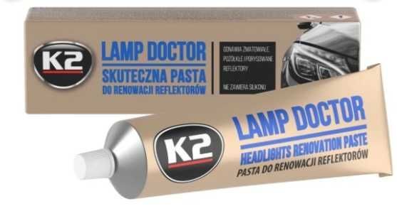 K2 Pasta pentru lustruit faruri, stopuri, proiectoare LAMP DOKTOR